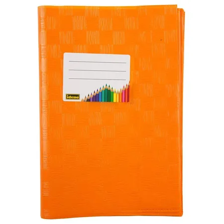 Idena Hefthülle A5 Baststruktur, orange