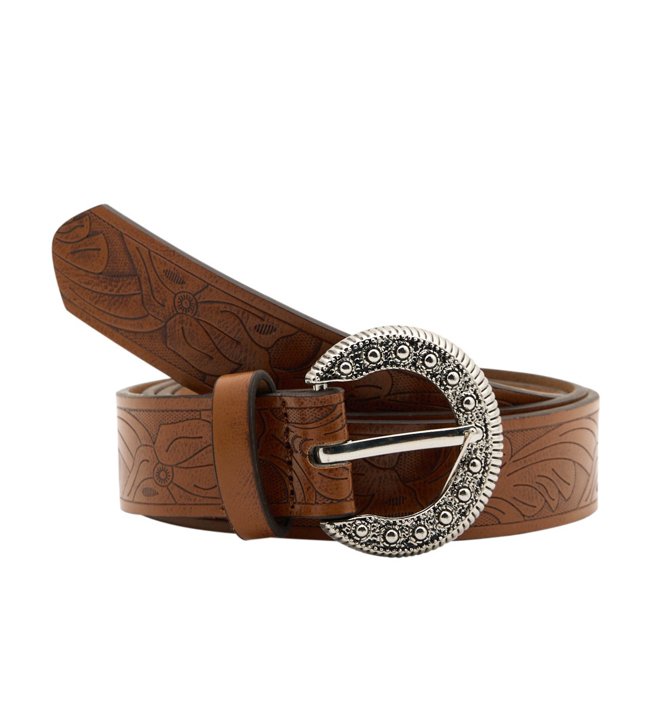 Ceinture western Femme - Camel