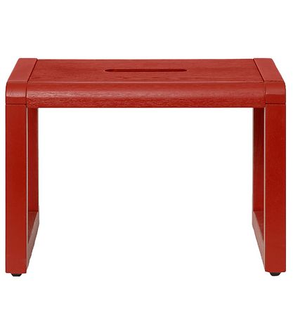ferm Living Hocker - Little Architect - 33x23x23 cm - Poppy rot
