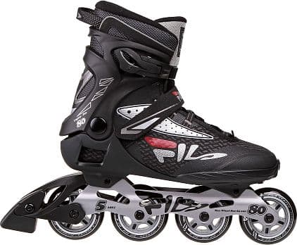 FILA SKATES Rolki LEGACY PRO 80 black-silver-red 42