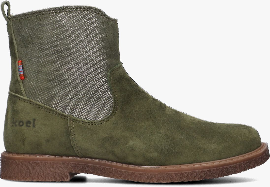 KOEL4KIDS groene koel4kids enkellaarsjes 11m003