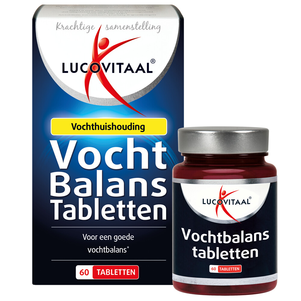 2x Lucovitaal Vochtbalans 60 tabletten