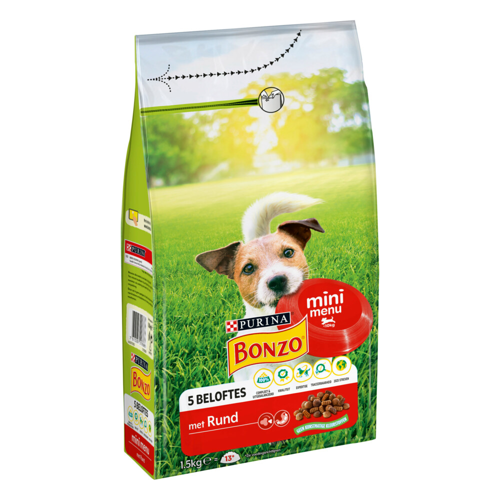 Bonzo Droogvoer Mini Menu Rund1,5 kg