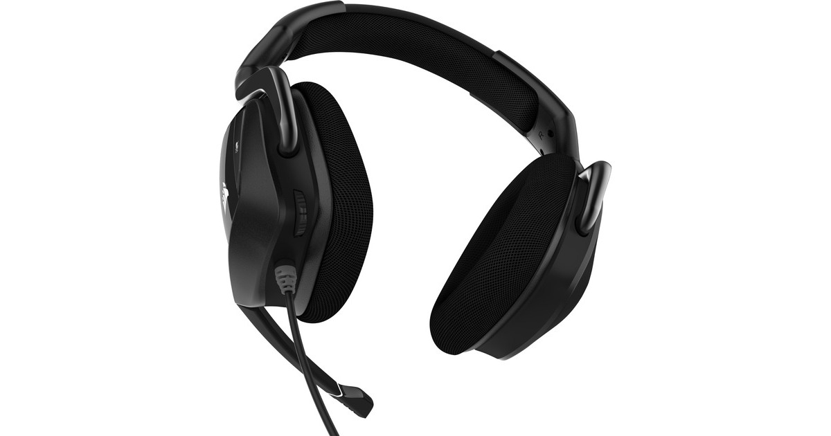 CorsairVOID RGB ELITE USB over-ear gaming headset  (Zwart/carbon, RGB verlichting, met 7.1-surroundsound)