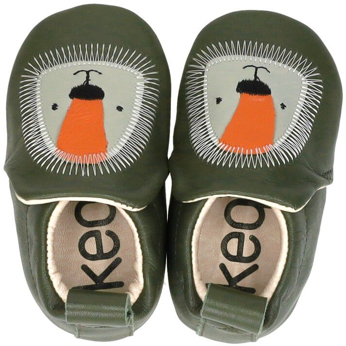 Keq Baby schoentjes khaki