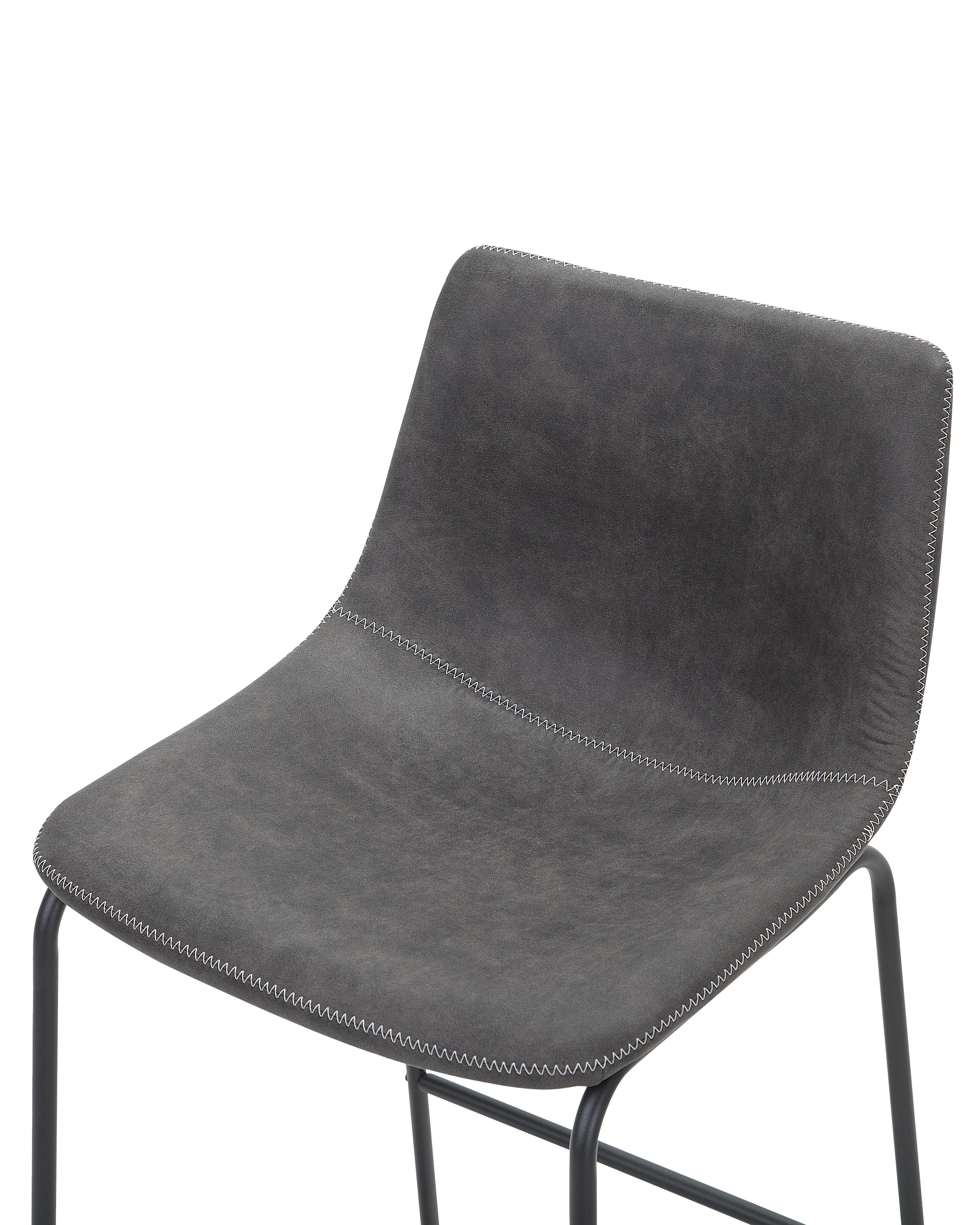 Set van 2 barstoelen FRANKS Grijs
