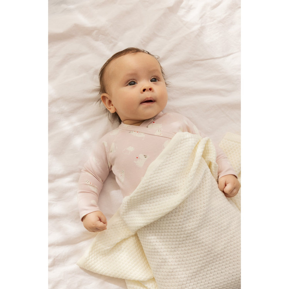 Køb MarMar New Born Modal Smooth Print Rose Moomin Rubello Romper