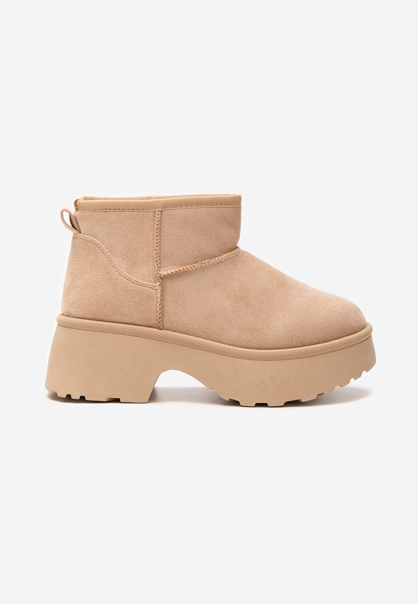 Bottines doublées femme kaki Tarnia