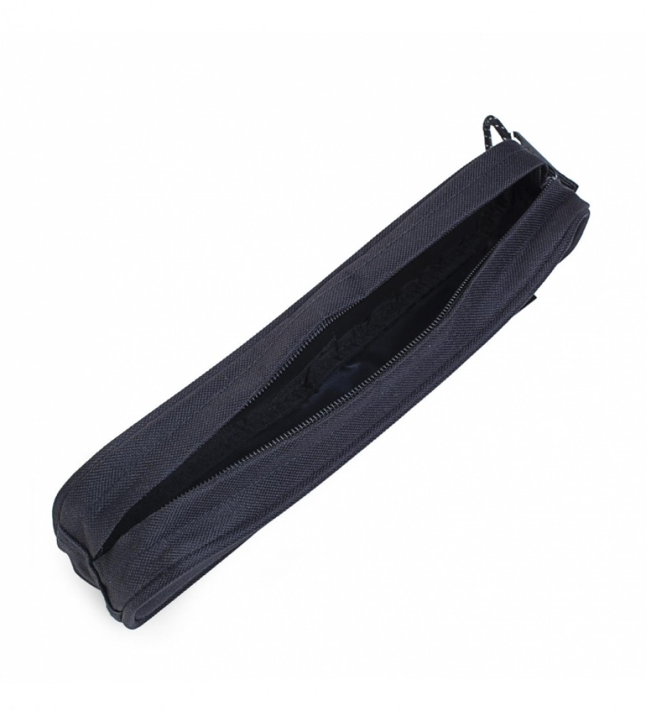 Estojo para lápis preto da Rota 66, Carolina do Norte - 6x21x4cm -