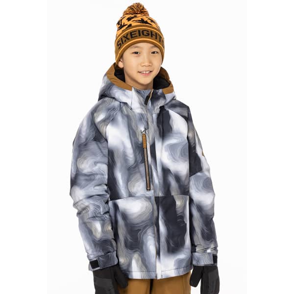 Veste snowboard 686 BOYS STATIC INSULATED JKT CREVASSE