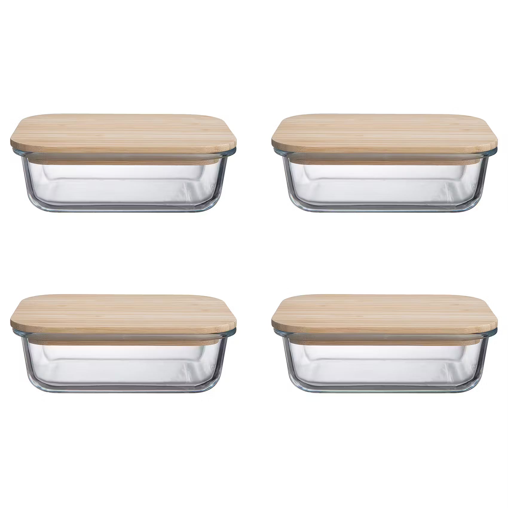 NATURALS Lunchbox 4er-Set