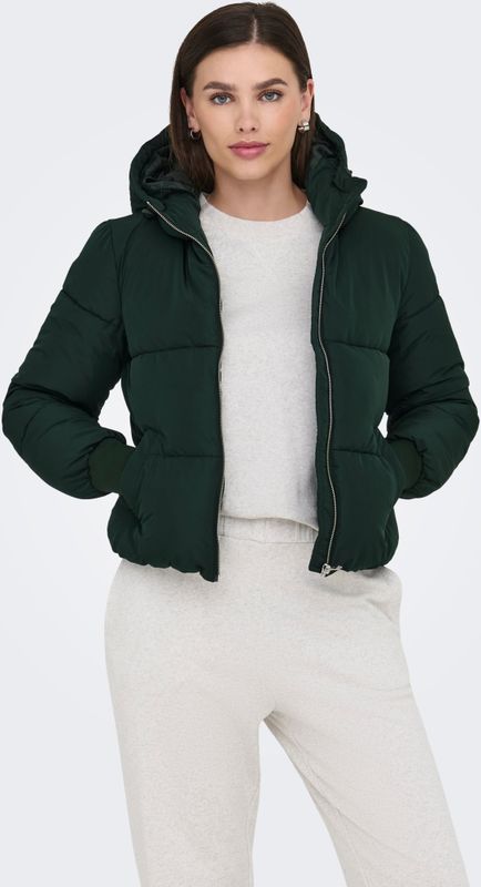 JDY - Puffer Jacket - Winterjas - Met Capuchon - Kort - Lange Mouwen