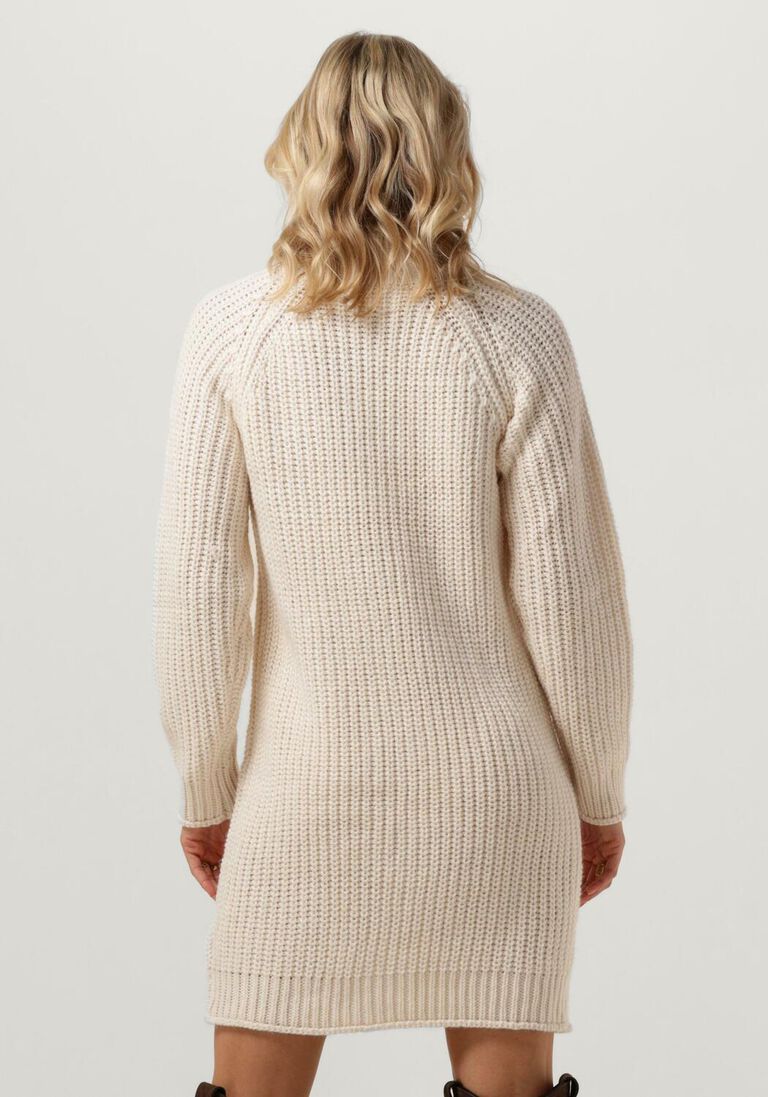 NOTRE-V gebroken wit notre-v mini jurk nv-channa