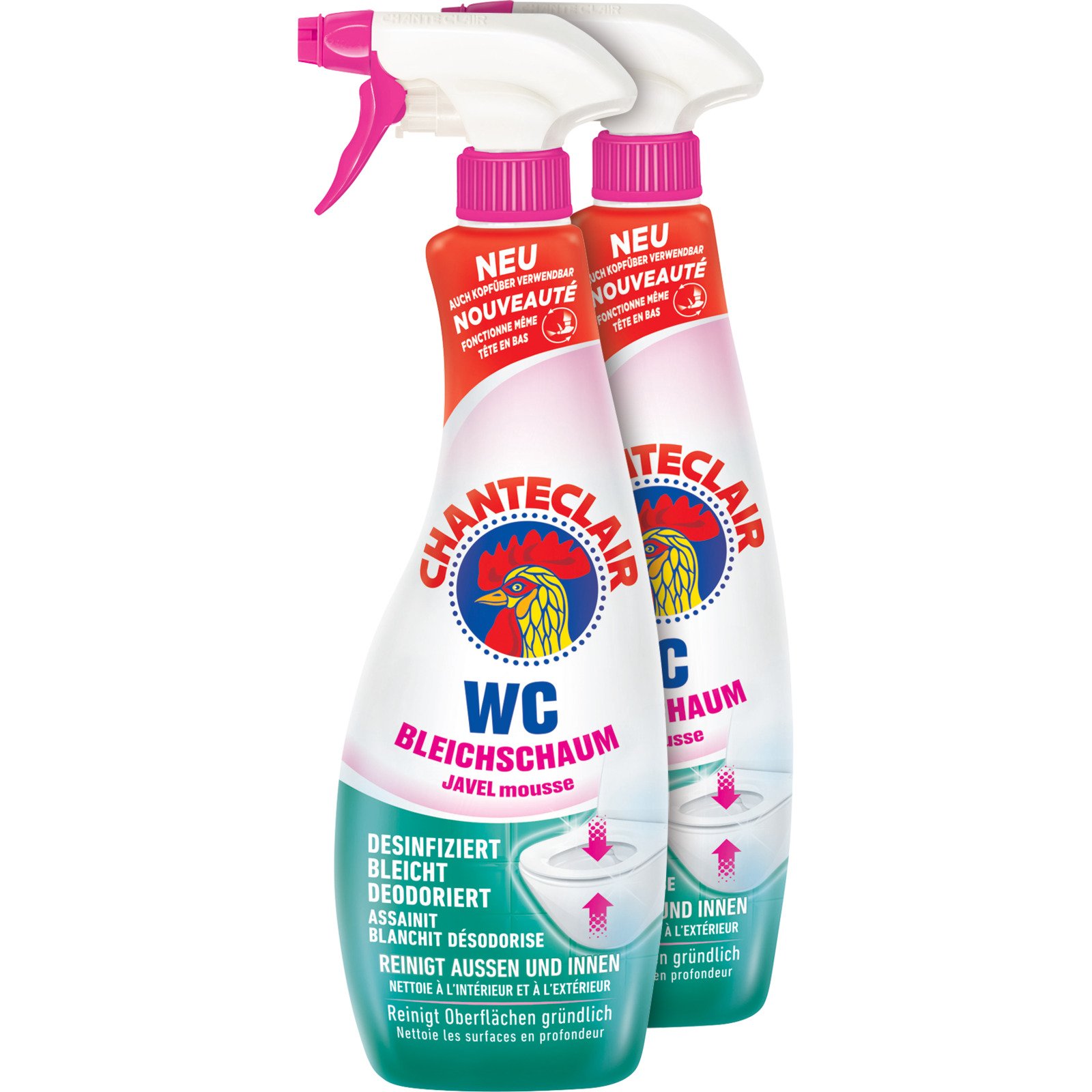 Chanteclair WC Javel 2 x 625 ml