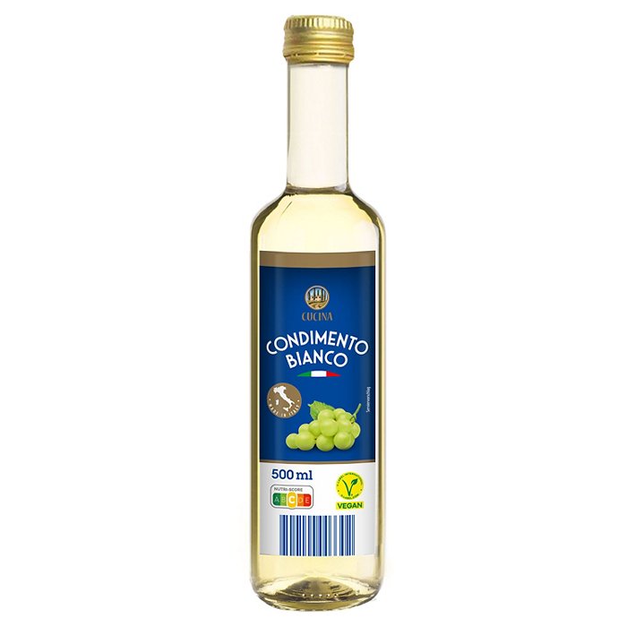 CUCINA Condimento Bianco 500 ml, Bianco