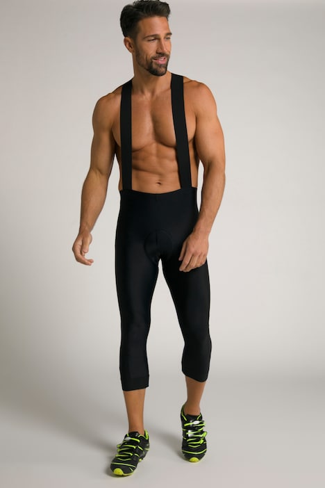 JAY-PI Fahrrad 3/4-Trägerhose, Bikewear, Polsterung, eng anliegend