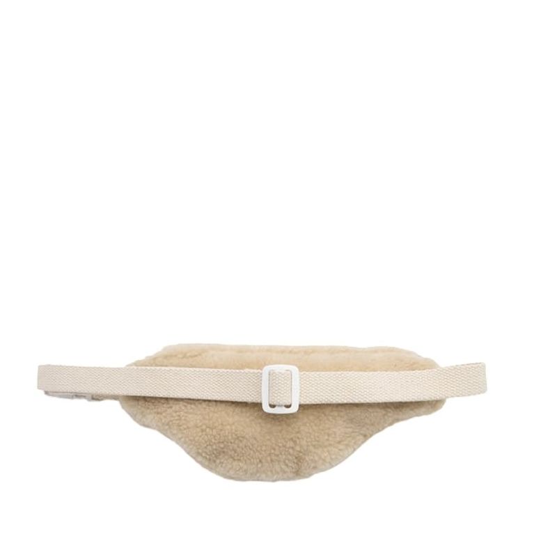 Sac banane enfant Augustin 27 cm Teddy Beige