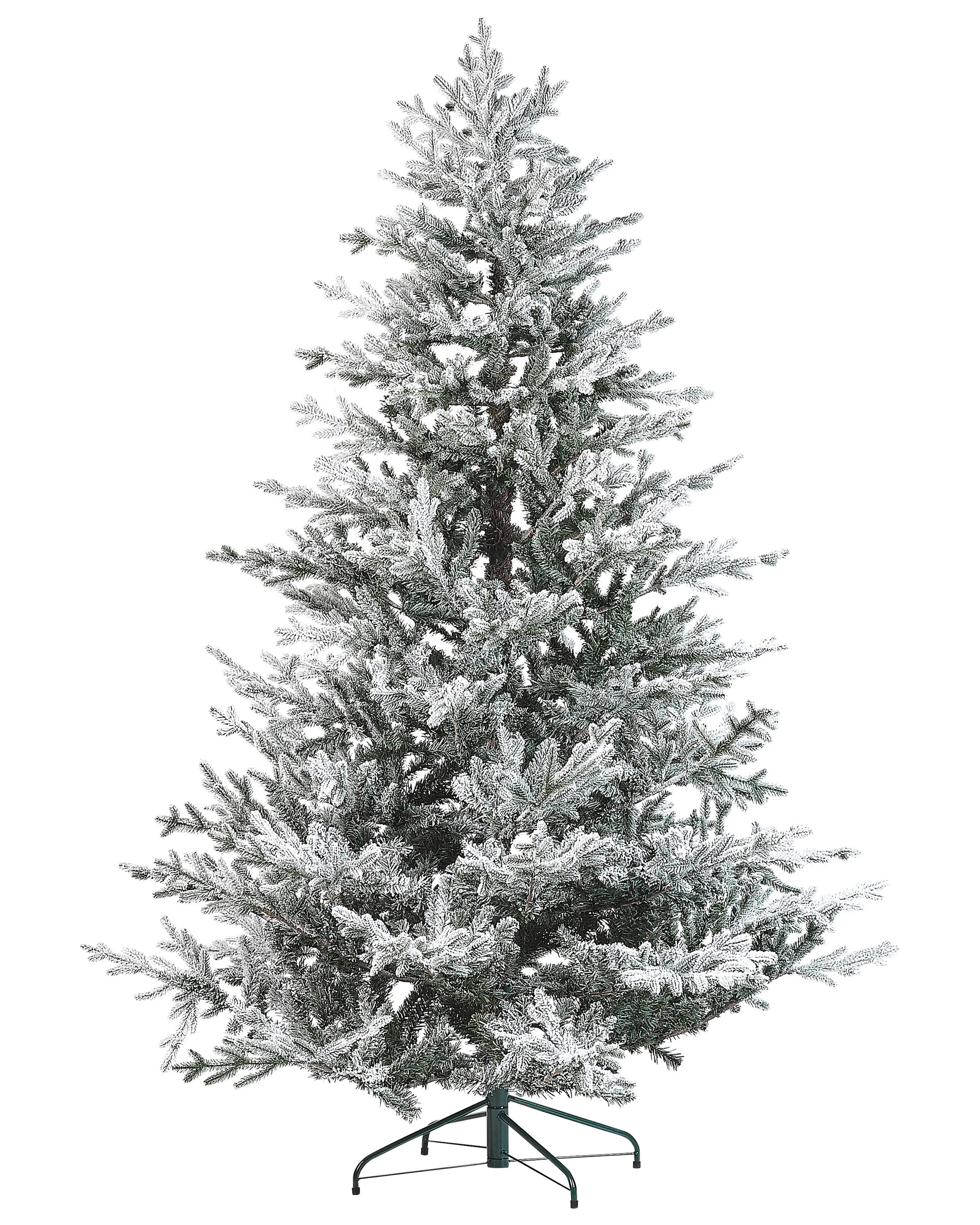 Besneeuwde kunstkerstboom BRISCO 210 cm Wit