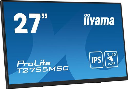 iiyama ProLite T2755MSC-B1 - 27 Inch - IPS - Full HD - 10 punts touch