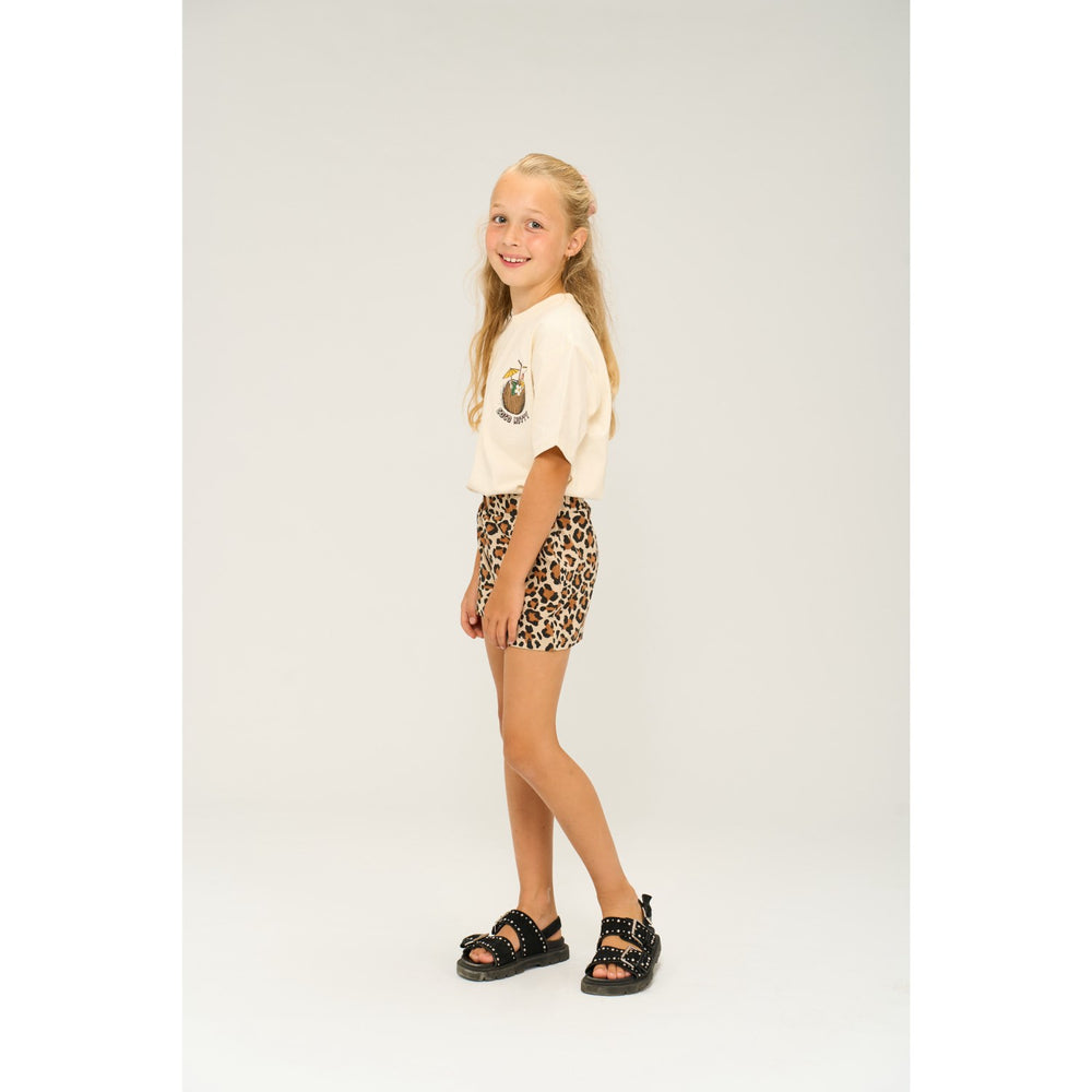 Køb The New Feather Gray AOP Orella Shorts
