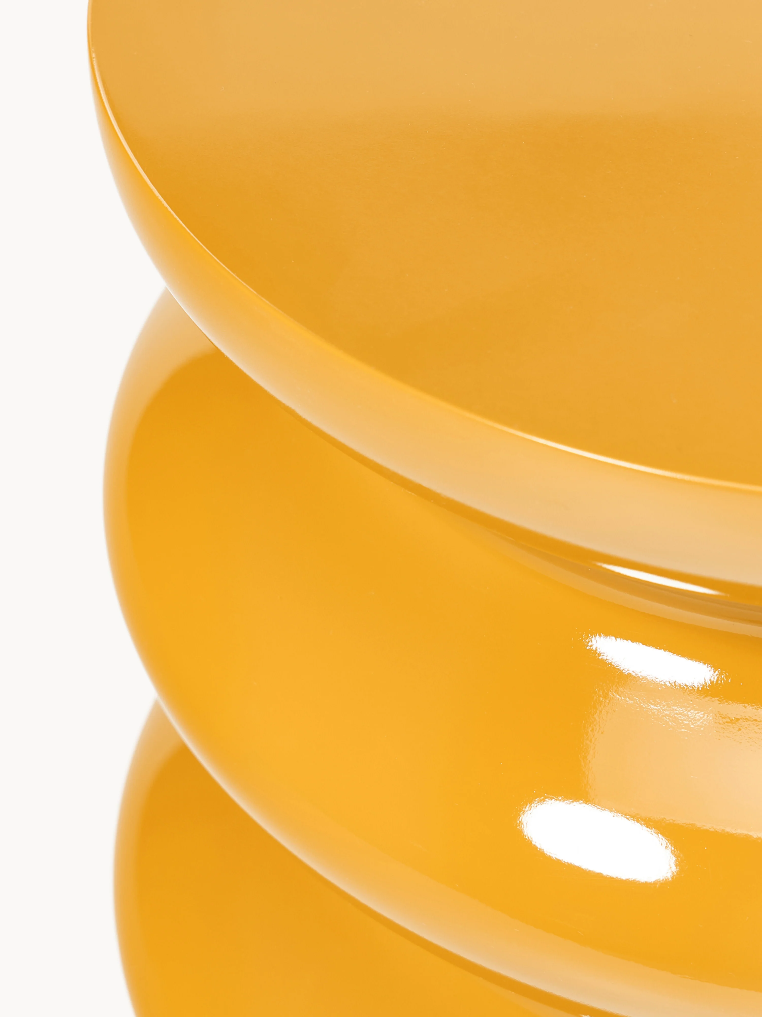 Ronde bijzettafel Illy YELLOW