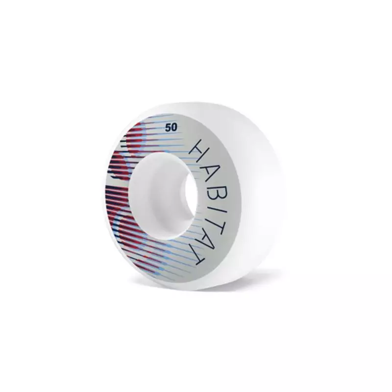 Roue skateboard (x4) HABITAT Wreath Logo