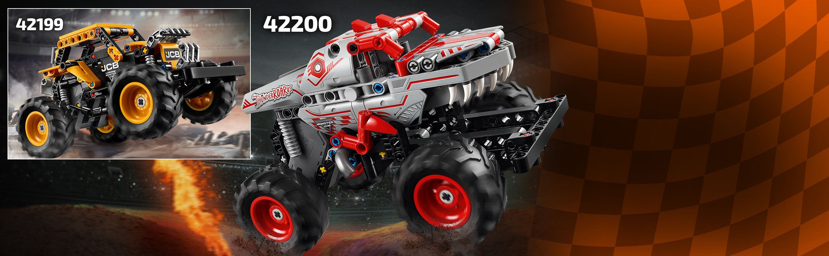 LEGO - Technic - Monster Jam™ ThunderROARus™ Pull-Back (42200)