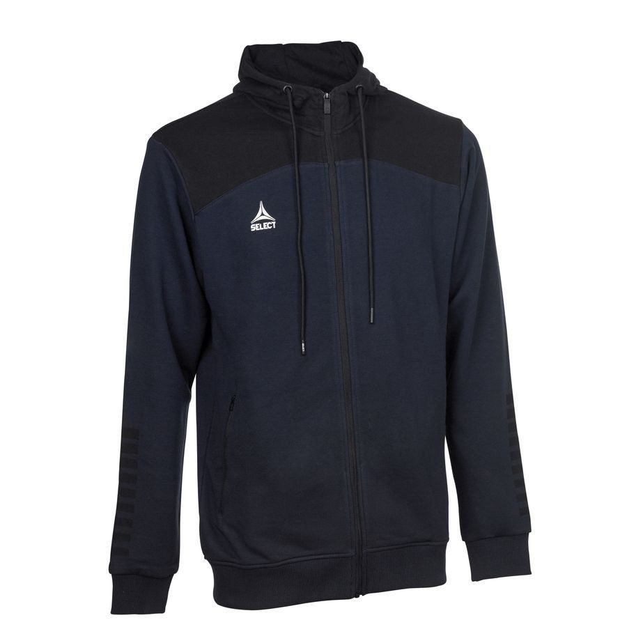 Select Sweat à Capuche Oxford - Bleu Marine/Noir