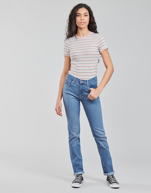 Levi's - 724 HIGH RISE STRAIGHT Azul