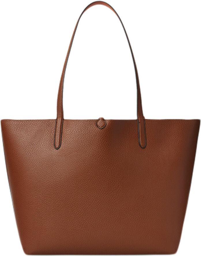 Lauren Ralph Lauren Faux-Leather Reversible Tote Lauren tan/orange
