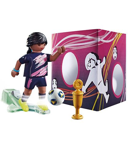 Playmobil SpecialPlus - Fodboldspiller Med M?lv?g - 70875 - 8 De