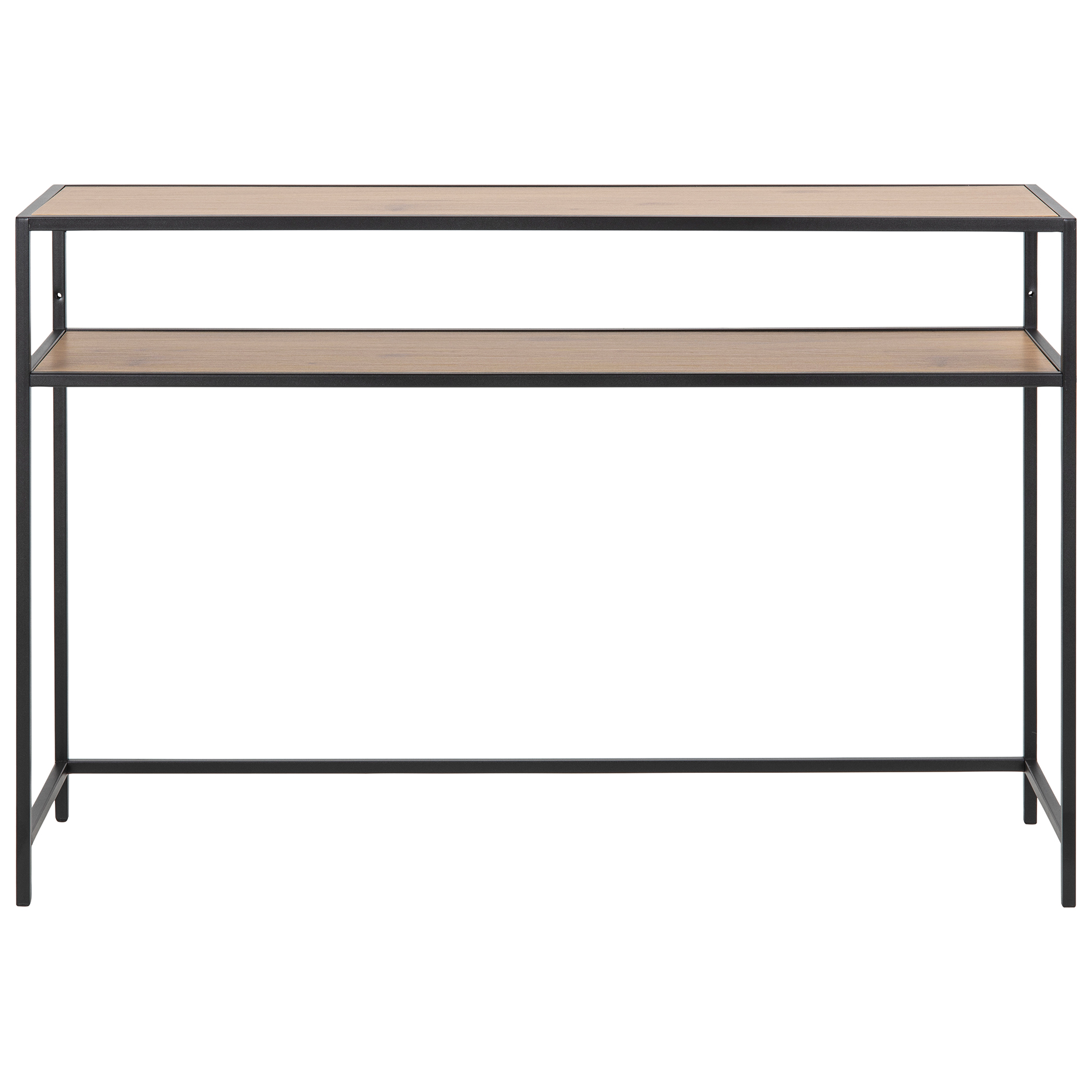 Konsolentisch SEAFORD - schwarz-Wildeiche - 120 cm