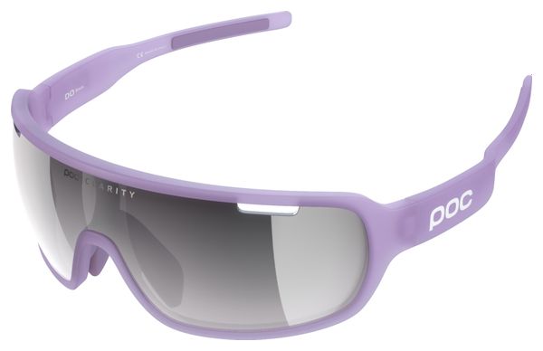 Lunettes Poc Do Blade Purple Quartz Translucent Violet Silver Mirror