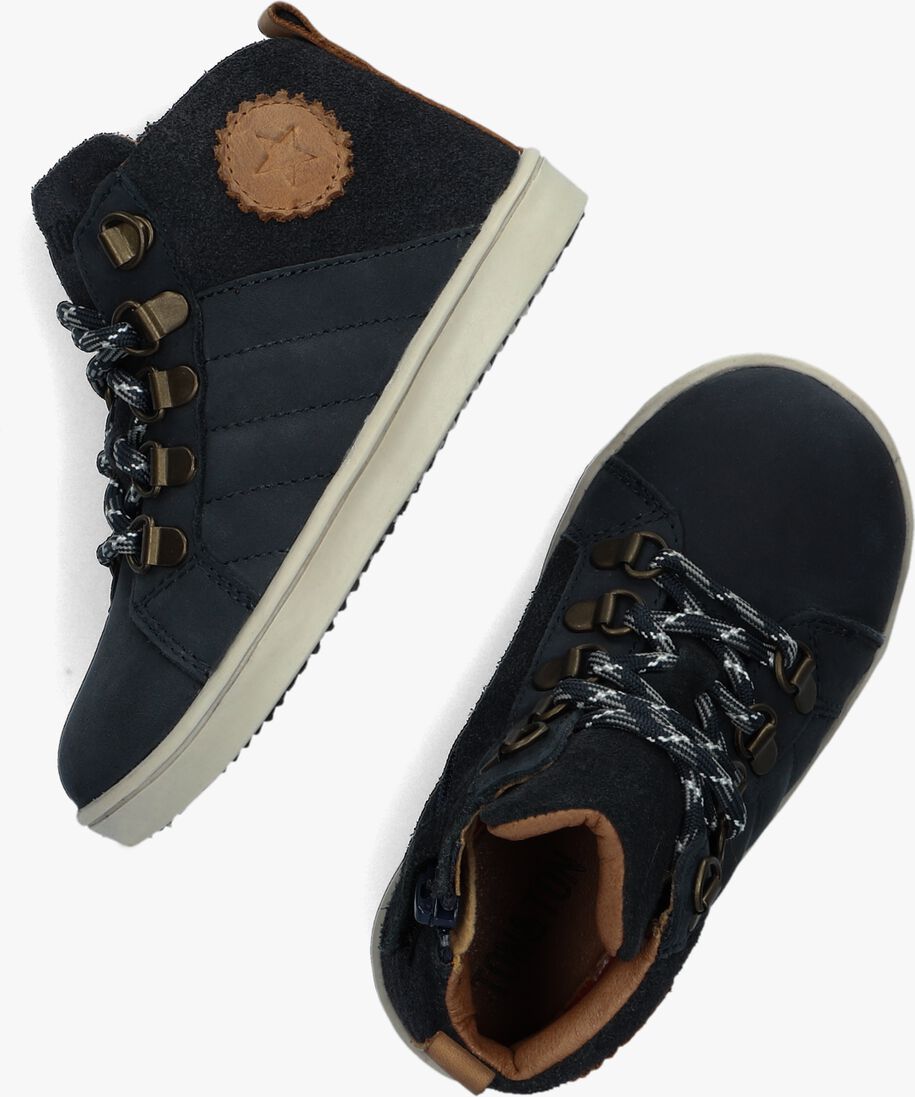 TON & TON blauwe ton & ton hoge sneaker bjarn