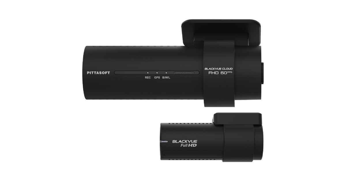 BlackVueDR770X-2CH Full HD 2-kanaals dashcam, 128 GB  (Zwart, Full HD (voor + intern) | Wi-Fi | Cloud | GPS | Dual Sony sensoren)
