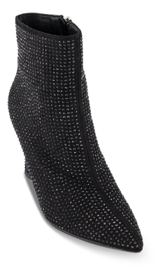 B&CO Kort damestøvle Sort 5253502810
