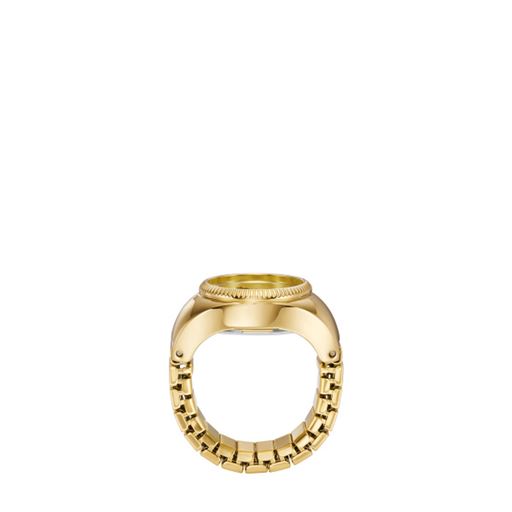 Fossil Ur Ring, Guld, 22 mm