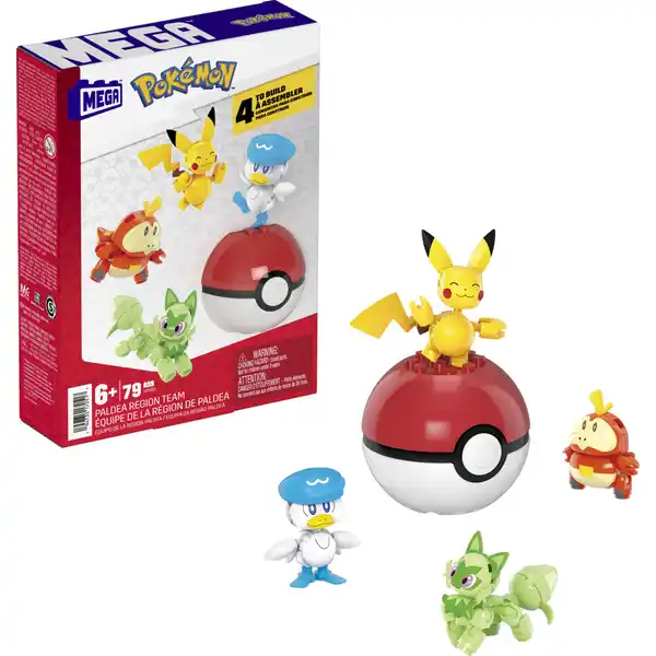 MEGA Pokémon Paldea Region Team