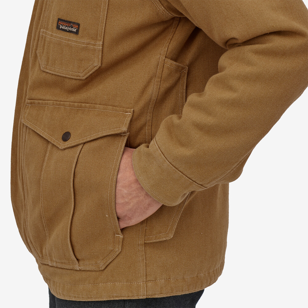 Herren-Scheunenmantel aus Hanf-Canvas von Iron Forge