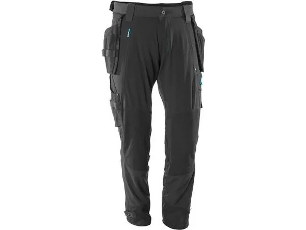 MASCOT 17031-311-09, Bukser, Ethvert køn, Sort, Elastin, Nylon, 235 g/m², 8%