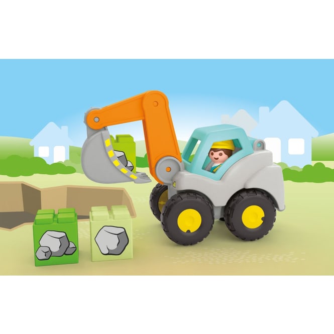 PLAYMOBIL®71684 - Schaufelbagger- Playmobil Junior