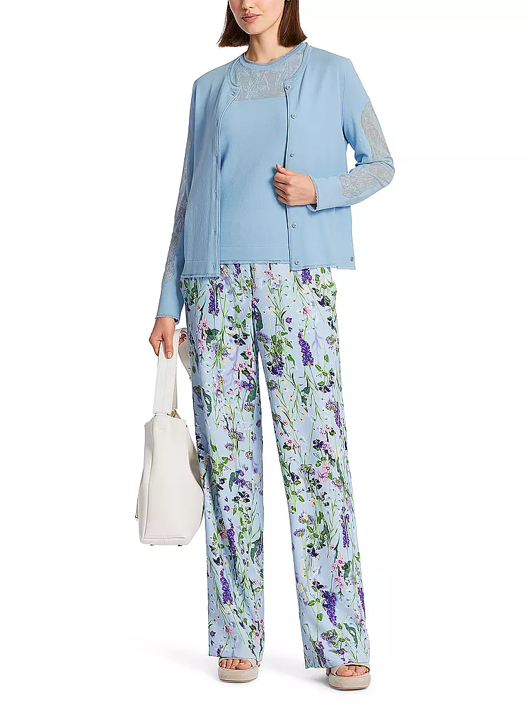 MARC CAIN Strickjacke hellblau