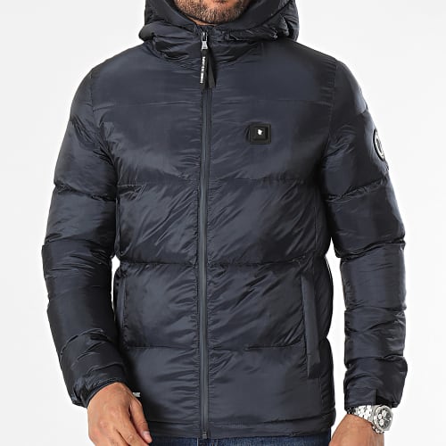 Doudoune Chauffante Capuche Birmingham Bleu Marine