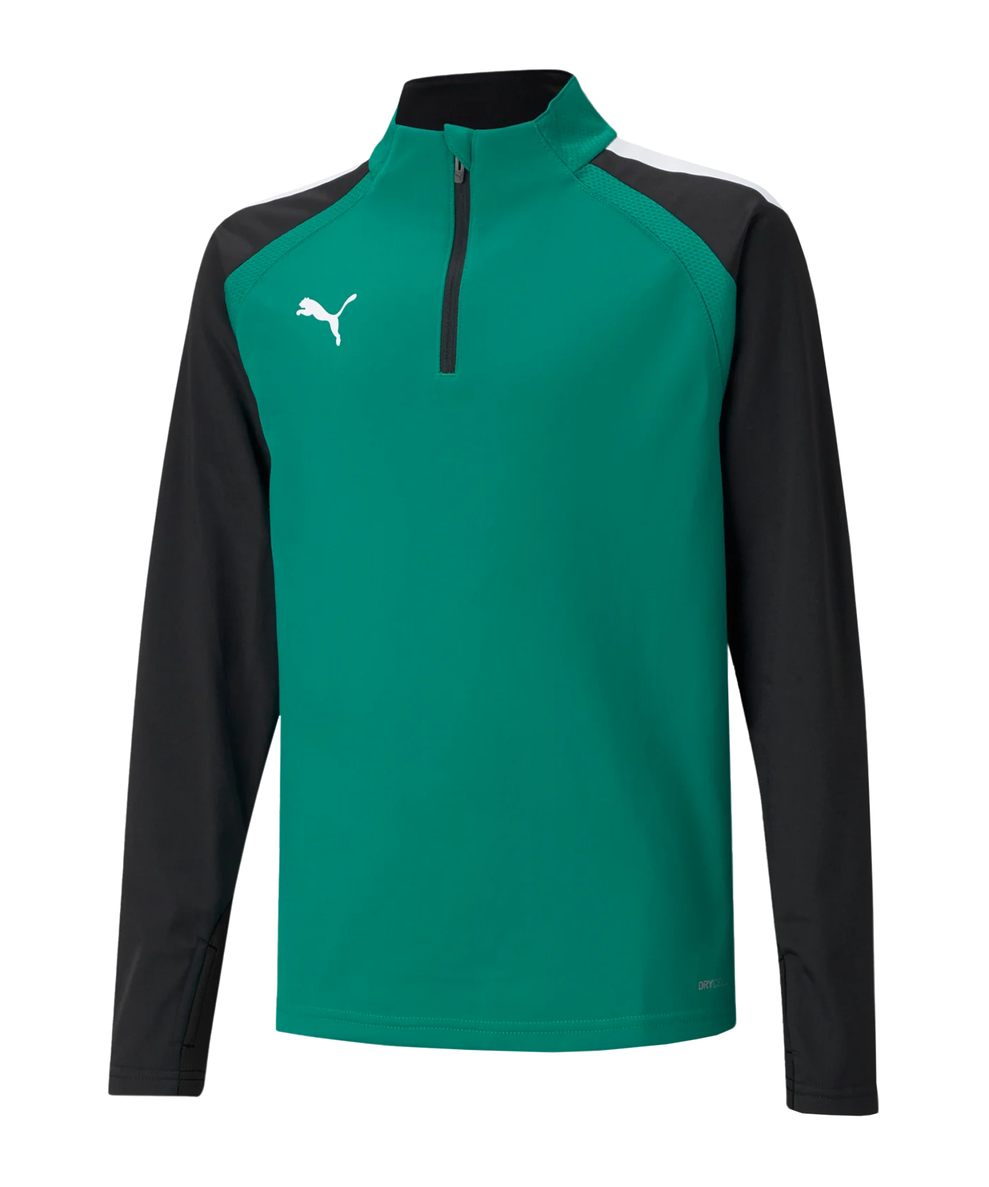 PUMA teamLIGA HalfZip Sweatshirt Kids Grün F05