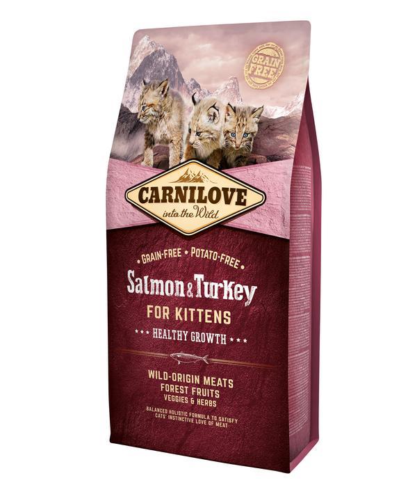 Carnilove Trockenfutter für Katzen Kitten,