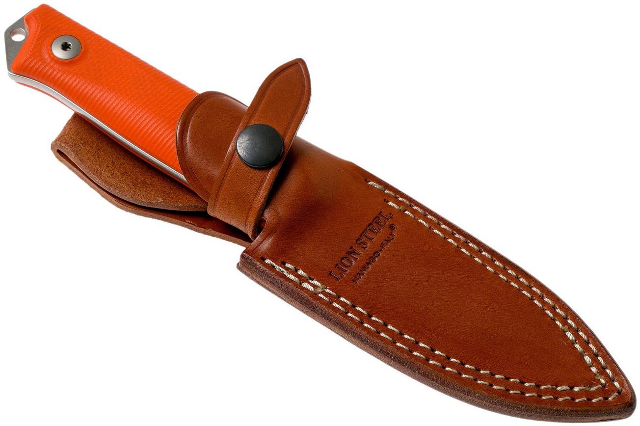 LionSteel B41 Orange G10 B41-OR bushcraftmes