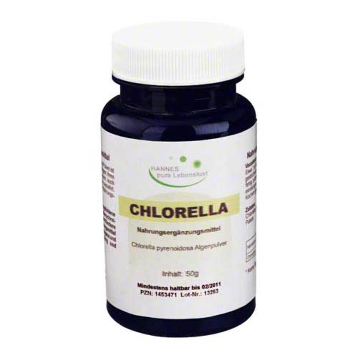 Chlorella Pulver, 50 g