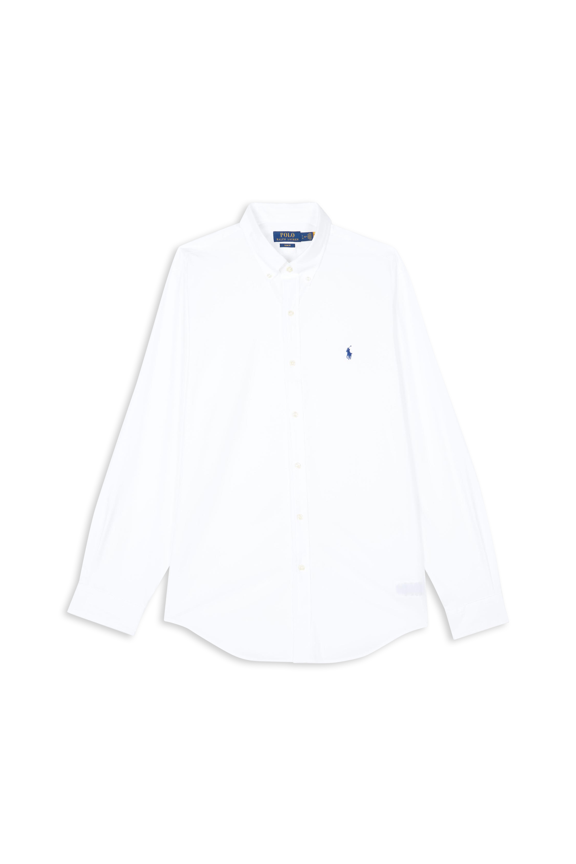 POLO RALPH LAUREN Chemise  Slim Fit Stretch Poplin Shirt Blanc