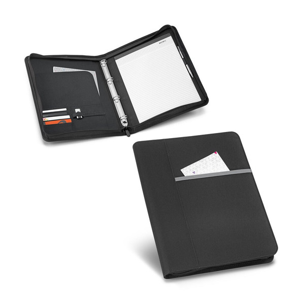 hi!dea 92073 - Porte-documents A4 A4 en 600D avec bloc de pages lignées