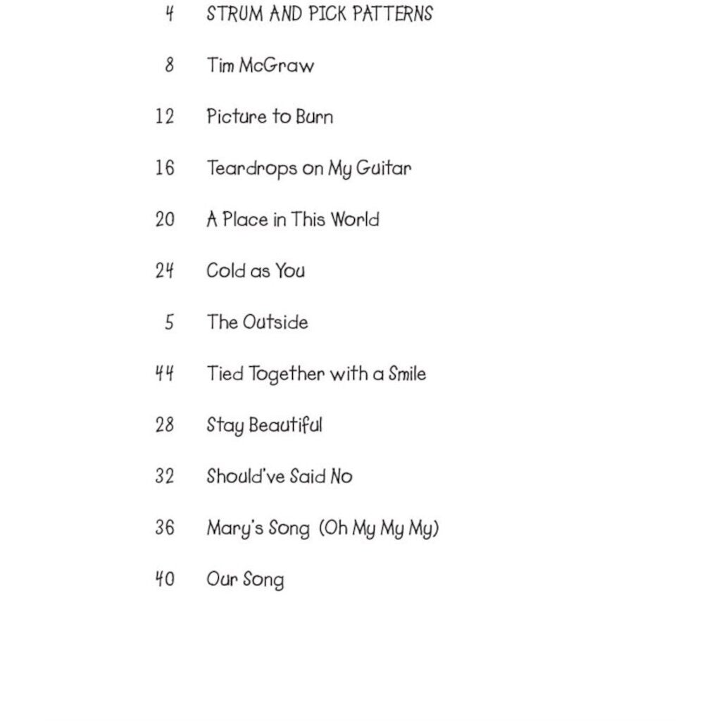 Hal Leonard Taylor Swift for Easy Guitar